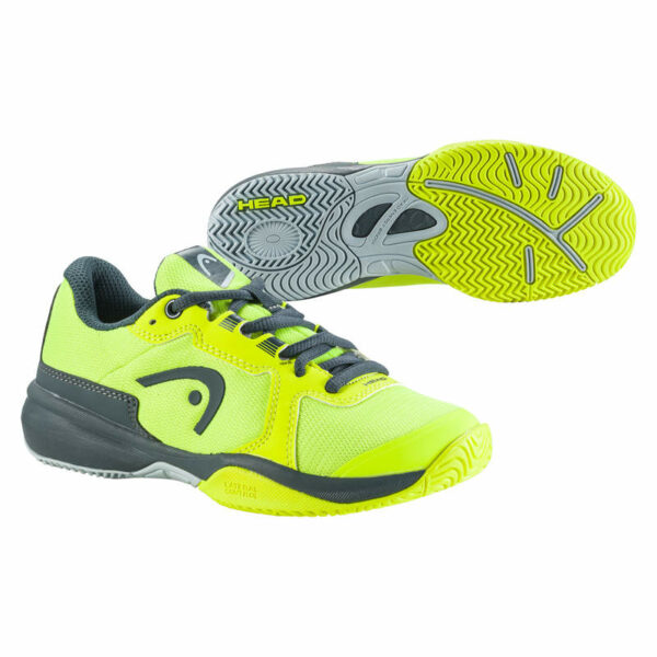 Sprint 3.5 Junior - Yellow/Grey, 40.5 - Padel Shoes