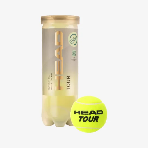 Head Tour 3 Tennis Balls - Single Can