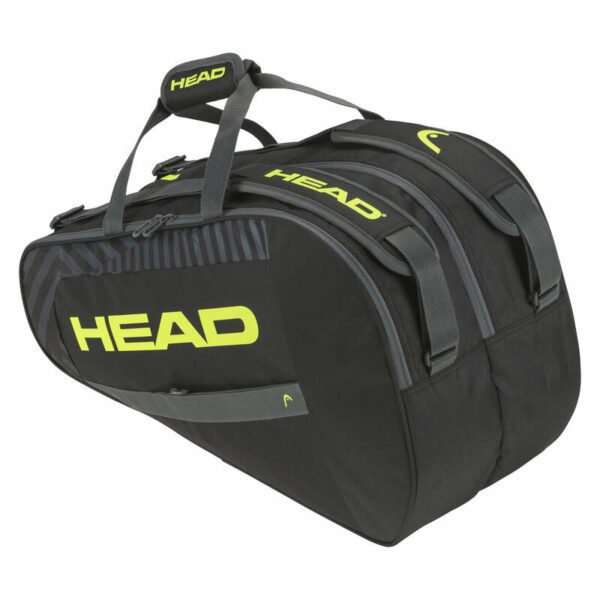 HEAD BASE PADEL BAG M - Black/Neon Yellow - Padel Bags