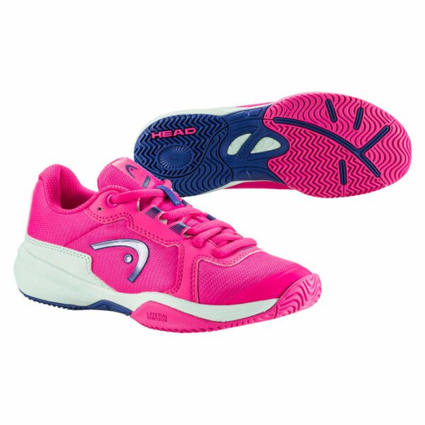 Sprint 3.5 Junior Padel Shoes - Pink/Aqua, 36.5