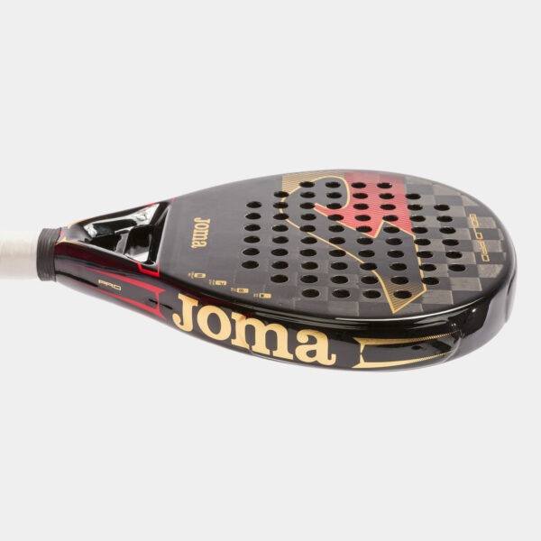 JOMA GOLD PRO BLACK RED Padel Racket - Image 4