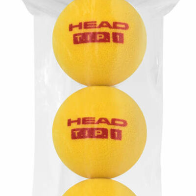 3B Head T.I.P. Red – Foam Ball, Polybags of 3 balls