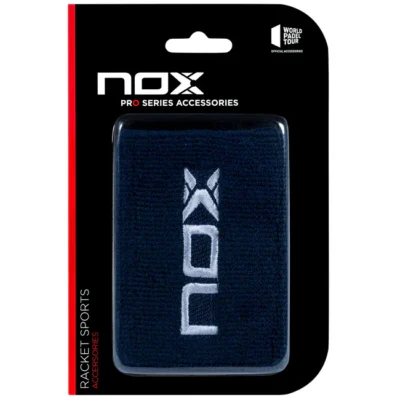 Nox Short Wristband – White & Navy